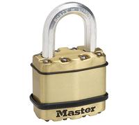 Master Lock Lucchetto ad Alta Sicurezza [Chiave] [Acciaio Laminato e Rivestimento Protettivo] [Esterno] M1Beurd - Ideale per Portali, Garage, Sconto