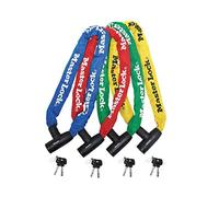 Master Lock Lucchetto Bici, Chiave, 90 cm Catena, Colore Casuale, 8391EURDPROCOL, Da utilizzare con bici elettriche, da montagna, da strada, pieghevoli