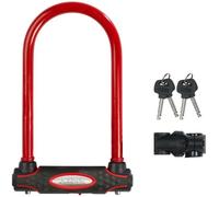 (TG. Taglia unica) Master Lock 8195EURDPROCOLR Catena Bici U, Chiave, Supporto p