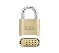 Master Lock Lucchetto con combinazione, 5,1 cm di larghezza, 175DWD, marrone chiaro, 1 pezzo