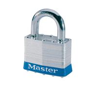 Master Lock Lucchetto In Acciaio Laminato 51Mm 4-Pin - Chiave Uguale MLK5KA1