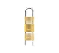 Master Lock Lucchetto In Ottone Massiccio Da 50Mm Con Cavo Regolabile MLK1950
