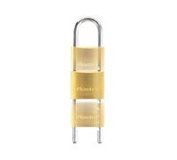 Master Lock Lucchetto In Ottone Massiccio Da 50Mm Con Cavo Regolabile MLK1950