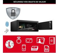 MASTER LOCK LX110BEURHRO cassaforte Cassaforte indipendente Nero -