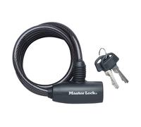 Lucchetto con cavo in acciaio Master Lock 1,8 mx8 mm