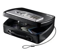 Cassaforte Portatile con Cavo di Sicurezza Master Lock Nero Acciaio