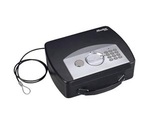 Master Lock P008EML Cassaforte Piccola e Portatile con Combinazione Digitale, con Cable, Ottimo per Gioielli, Soldi, Oggetto Prezioso
