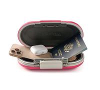 Master Lock, scatola di sicurezza portatile, di piccole dimensioni, si può impostare la combinazione di blocco, sicura da viaggio, personale, per telefono, passaporto, denaro, 5900DPNK, rosa