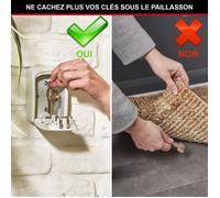 MASTER LOCK Secure Key Box - Taglia M - Bianco - Cassettiera - Archiviazione sicura