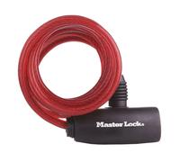 Master Lock [Chiave] [1,8 Cavo] [Esterno] [Colore Casuale] 8127eurdpro - Ideale, Lucchetto Bici Ottimo Per Proteggere Bicicletta Skateboard Passeggino Falciatore Attrezzature S Unisex Adult, Multicolore, 1.8 m Cavo