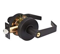 Master Lock SLCHCR10B Heavy Duty Lever Style Grade 2 Commercial Classroom Door Lock with Bump Stop Oil Rubbed Bronze Finish