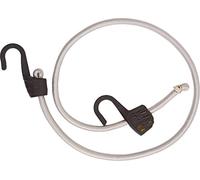 Master Lock Steelcor - Elastico regolabile in gomma, colore: argento, 150-1500 mm