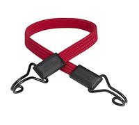 Master Lock Unisex-Adult Cinghia Elastica con Ganci Cavo Gancio Invertito Adatto per Giardinaggio, Trasporto, Trasloco, Campeggio, Rosso, 60 cm