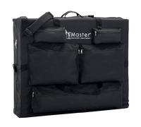 Master Massage 78740 - Borsa per lettino da massaggio, in tessuto di nylon, senza ruote, colore: nero