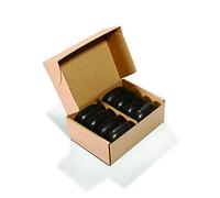 Master Massage Confezione di pietre di basalto ovulari grandi (7,7 x 5,7 x 2,7 cm)