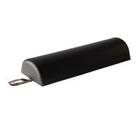 Master Massage Cuscino a mezza luna di sostegno a mezza luna, 15 cm, nero