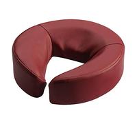 Master Massage - Cuscino per lettino da massaggio, in memory foam con chiusura in velcro, colore: bordeaux