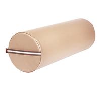 Master Massage Cuscino rotondo grande da 22,9 cm, supporto semicircolare per tavoli da massaggio, 22,9 x 66 cm, color crema, ideale per comfort e posizionamento