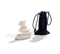 Master Massage Deluxe - Set di pietre fredde in marmo standard, 9 pezzi per confezione per massaggi professionali