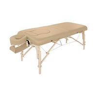 Master Massage EvaMobil - Lettino da massaggio pieghevole, 71 cm, con tasca per il trasporto, colore: Beige
