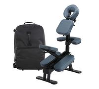 Master Massage Gymlane - Sedia massaggiante portatile, design ergonomico con imbottitura in schiuma da 5 cm, configurazioni multiple, supporta fino a 272 kg di sedia portatile per tatuaggi