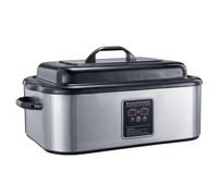 Master Massage Hot Stone - Dispositivo riscaldante con unità di controllo digitale e indicatore della temperatura, con paletta da 18 litri