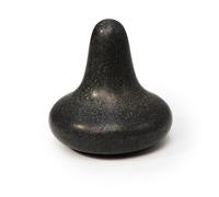 Master Massage Kit di pietre calde di basalto a forma di fungo - Strumenti per trigger point e digitopressione per rilassamento dei tessuti profondi e massaggio riflessologico - 1 pezzo di roccia