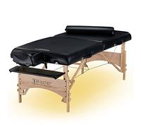 Master Massage Lettino da Massaggio, Legno, Nero, 81 x 200 cm