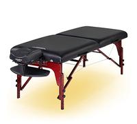 Master Massage Montclair Lettino per Massaggi, Acciaio, Nero, 80 x 200 cm