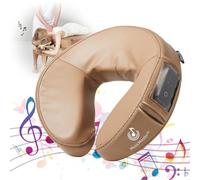 Master Massage Music Master - Cuscino rotondo per il viso con suono ad alta fedeltà, cuscino massaggiante Bluetooth, cuscino per poggiatesta musicale, supporto per il collo