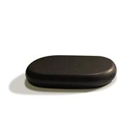 Master Massage Pietre per massaggi ovulari extra large in basalto - Set di 4 pezzi (11,4 x 7,6 x 2,8 cm) per terapia professionale e relax