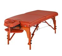 Master Massage Santana Pro - Lettino da massaggio portatile da 78,7 cm, con imbottitura in memory foam, pannelli per gambe Reiki, tavolo per tatuaggi, lettino per spa, lettino da massaggio pieghevole,