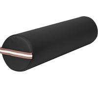 Master Massage Tables - Cuscino rotondo grande da 23 cm, cuscino da massaggio semicircolare con 100% pelle PU, morbido e resistente, 22 x 66 cm, nero, Nero, 66 cm