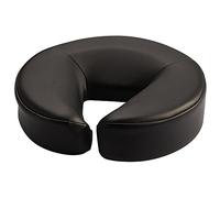 Master Massaggio, cuscino per il viso per lettino da massaggio, in memory foam, nero