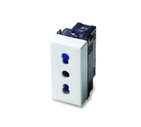 MASTER MIX PRESA 2P piu T 1016A BIPASSO BIANCA 21159