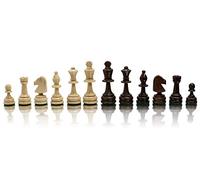 Master of Chess Pedine Scacchi in Legno da Torneo - Fato a Mano Pezzi Scacchi Staunton No.4 in - 85 mm King Altezza