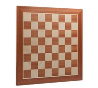 Master of Chess Scacchiera in Legno da Torneo 44 cm - Fatto a Mano Inarsia Grandi Scacchiera Portatile per Bambini e Adulti - Staunton NO.4