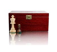 Master Of Chess STAUNTON No.5 Figure di scacchi in legno professionali in scatola, in elegante scatola