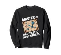 Master of Dad-Tastic Adventures Fun Times Ahead Papà Padre Felpa