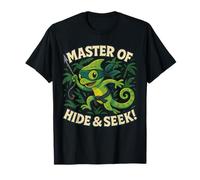 Master of Hide And Seek Camaleonte Mimetico Maglietta