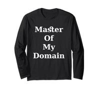 Master of My Domain Divertente Maglia a Manica