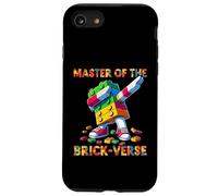 Master Of The Brick-Verse Funny Brick Master Builder Dabbing Custodia per iPhone SE (2020) / 7/8