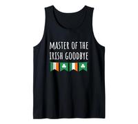 Master of The Ireland Goodbye Funny Party Pooper Irish Canotta