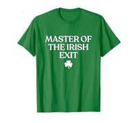 Master of The Irish Exit Shirt Funny St Patricks Day Irish Maglietta