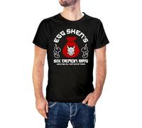 Master Pig Egg Shen ' s 6 Demon Bag Inspired by Big Trouble in Little China Unisex 100% Cotton Short-Sleeve T-Shirts S