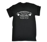 Master Pig Grandpas Are There To Teach The Mischief Children Havent Funny Gift Birthday Unisex 100% Cotton Short-Sleeve T-Shirts XXXL