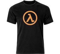 Master Pig Half-Life Gaming Tee Round Neck Unisex Tops Men's 100% Cotton Short-Sleeve T-Shirts L