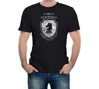 Master Pig Knight Industries Mens Inspired Kit Hasselhoff Retro Tee Round Neck Unisex Tops Men's 100% Cotton Short-Sleeve T-Shirts XL