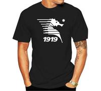 Master Pig Salernitana Club Italia Lega Italiana palloni da Calcio soccers Fan Uomo Vestiti di Alta Tee Round Neck Unisex Tops Men's 100% Cotton Short-Sleeve T-Shirts M