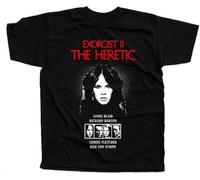 Master Pig The Exorcist 2-The Heretic V3 W.Friedkin Poster Tee Round Neck Unisex Tops Men's 100% Cotton Short-Sleeve T-Shirts S